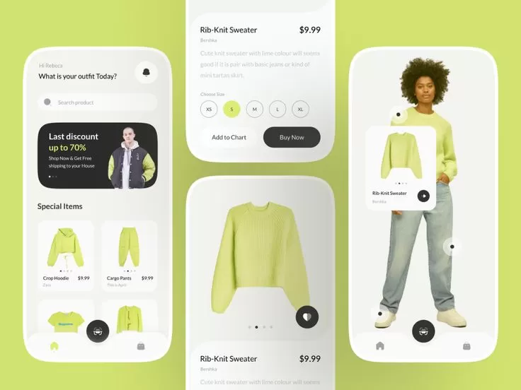 Clothing Store Mobile App